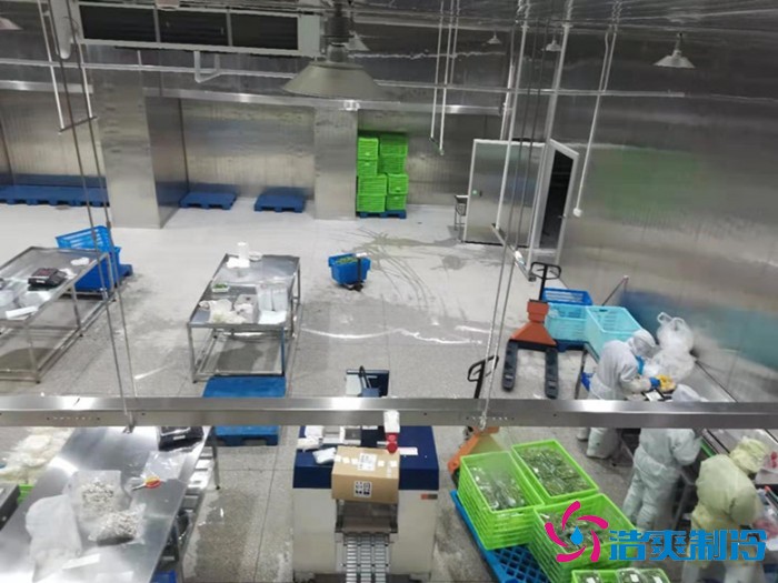 上海儒汇净菜中央厨房冷库建造工程案例 上海儒汇净菜中央厨房冷库建造工程案例