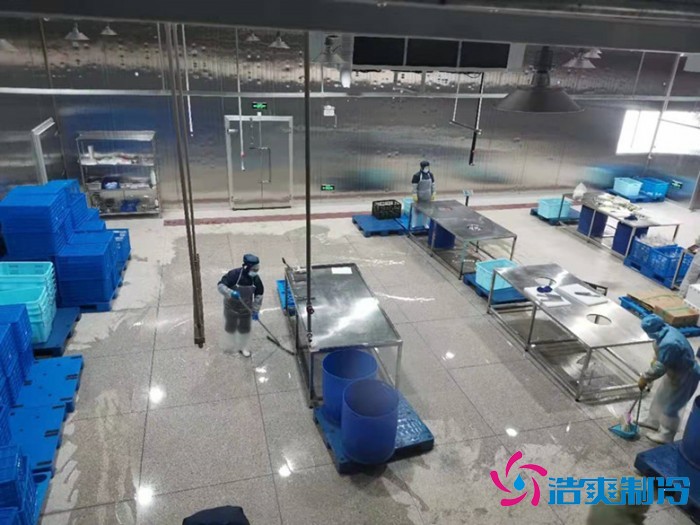 上海儒汇净菜中央厨房冷库建造工程案例 上海儒汇净菜中央厨房冷库建造工程案例