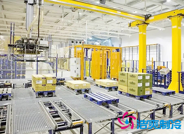 食品冷链中的自动化立体冷库建造特点_浩爽制冷 食品冷链中的自动化立体冷库建造特点_浩爽制冷